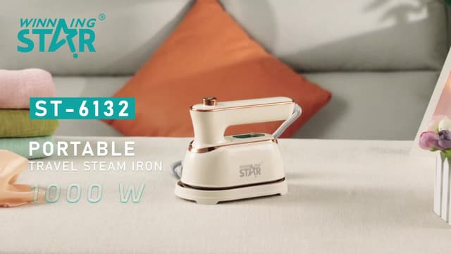 Winning Star 1000W PTC Heating Flat Press Travel Iron for Clothes - https://wp.winningstar.ae/wp-content/uploads/2024/11/H93620cc406c84543be751a06a34d75f5N.jpg